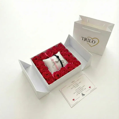 מארז צמידי אהבה מתמגנטים