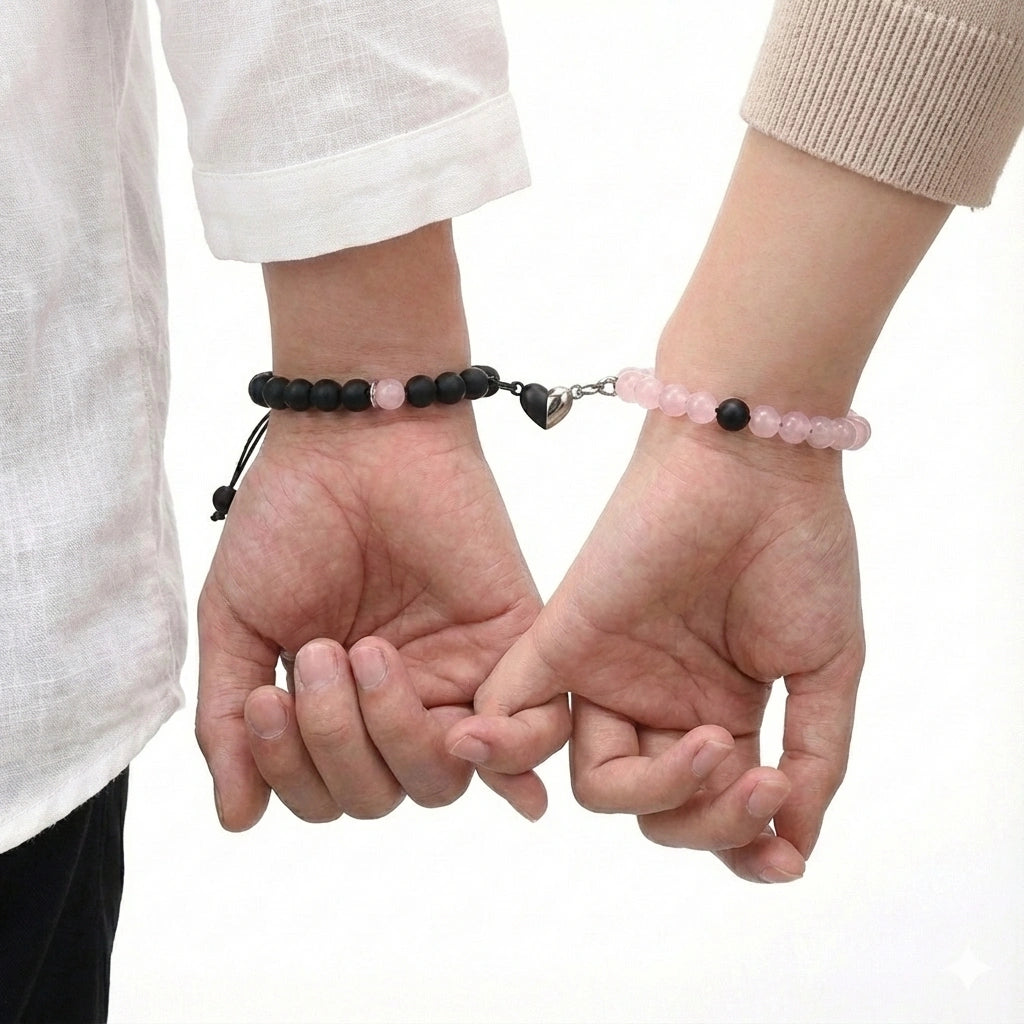 מארז צמידי אהבה מתמגנטים